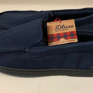 Deluxe memory foam men's slippers